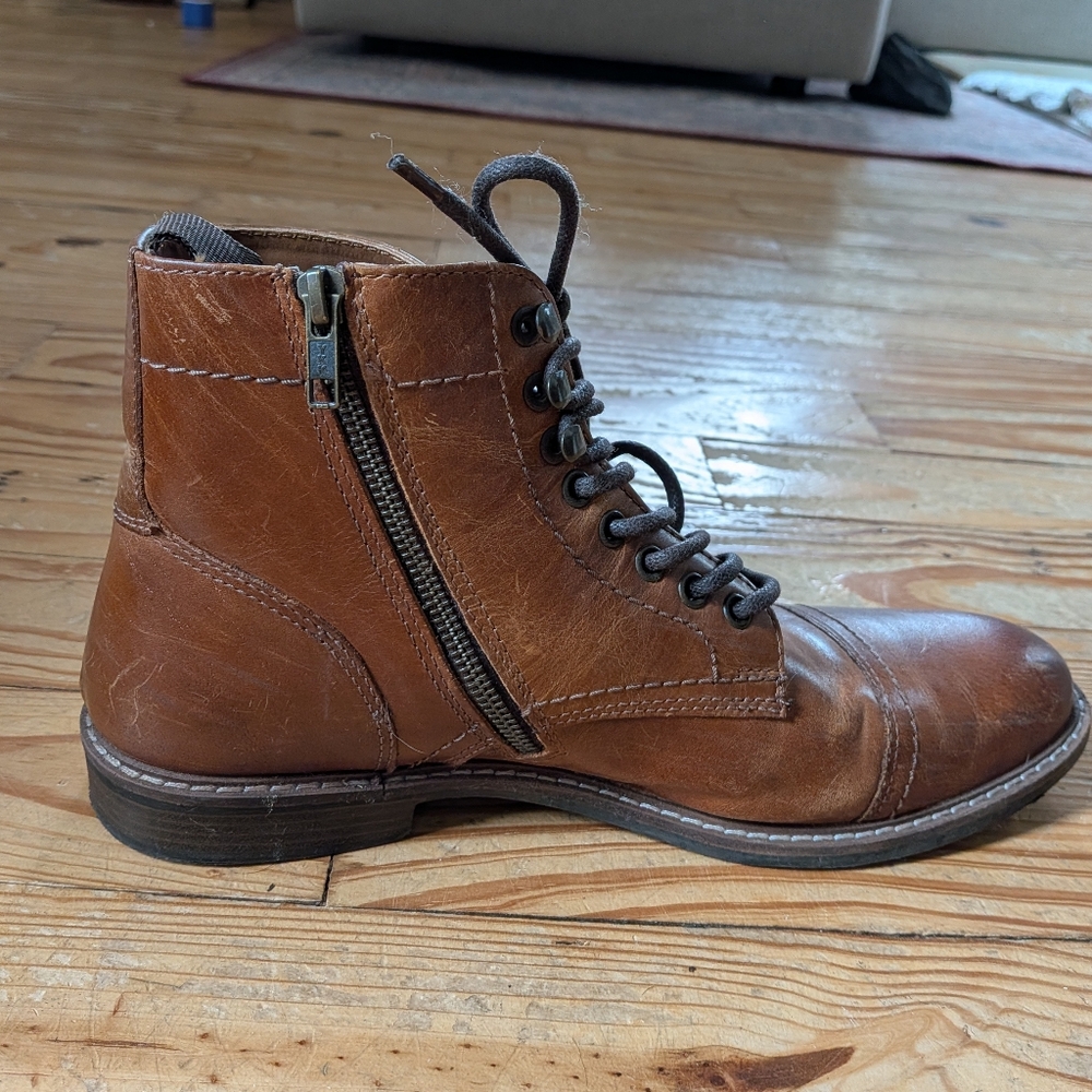 Brown Leather Boots - Picture 5 of 6